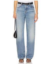 GRLFRND - Bella Low Rise Boyfriend En Color Azul Talla (También En 24, 25, 26, 27, 28, 29, 30, 31, 32) - Lyst