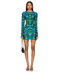 Agua Bendita - X Revolve Juliana Dashi Mini Dress - Lyst