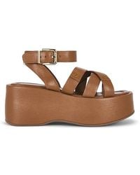 Free People - Hazel Flatform Sandal - Lyst