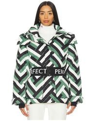 Perfect Moment - Cortina Ski Parka En Color Verde Talla (También En Xs, S, M) - Lyst