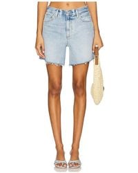 PAIGE - Archie Long Short En Color Azul Talla (También En 25, 26, 27, 28, 29, 30, 31, 32, 33, 34) - Lyst