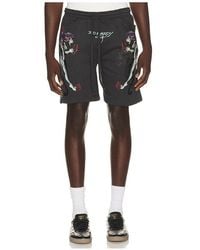 Ed Hardy - Pantera Fleece Short - Lyst
