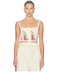 Agua Bendita - Charlotte Cherish Top - Lyst