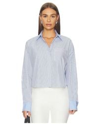 Rag & Bone - Marin Multi Stripe Shirt - Lyst