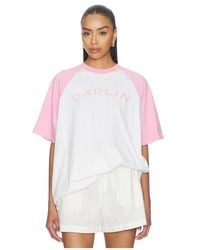 Darling - Old Skool Raglan Tee - Lyst