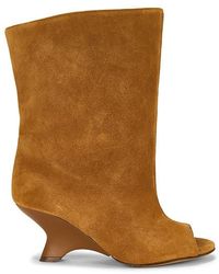 Gia Borghini - Gia Heeled Open Toe Boot - Lyst