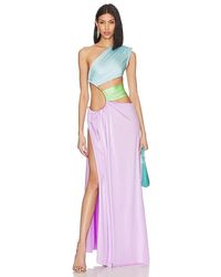 Bronx and Banco - Jamilia One Shoulder Gown - Lyst