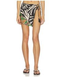 FARM Rio - All Over Mini Skirt - Lyst