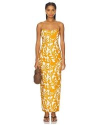 Amanda Uprichard - Lawrence Maxi Dress - Lyst