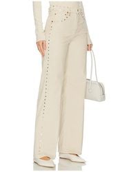 RE/DONE - High Rise Wide Leg Jeans - Lyst