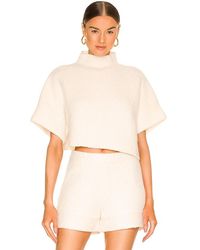 L'academie - 'Academie Aurela Mock Neck Pullover - Lyst