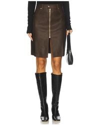 Free People - X We The Free Sycamore Faux Midi Skirt - Lyst