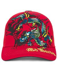 Ed Hardy - Dragon Trucker Hat - Lyst