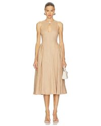 LPA - Seina Midi Dress - Lyst