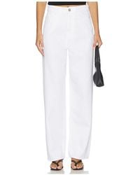 Rohe - Pantalones Holgados De Pierna Ancha En Color Blanco Talla (También En 38/6, 40/8) - Lyst