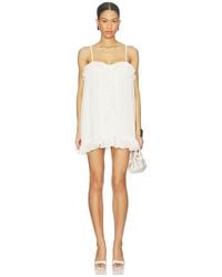 Runaway the Label - Kristia Flounce Ruffle Mini Dress - Lyst
