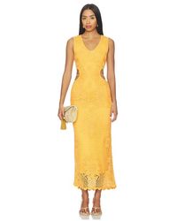 Jonathan Simkhai - Lyla Crochet Midi Dress - Lyst