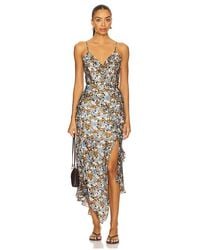 Veronica Beard - Vestido Midi Avenel En Talla (También En 10, 12, 14, 16, 2, 4, 6, 8) - Lyst