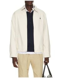 Polo Ralph Lauren - Polyester Twill Bi-Swing Windbreaker Jacket - Lyst