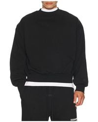 Fear Of God - Classic Fit Fleece Crew Neck Sweatshirt - Lyst