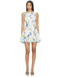 Hemant & Nandita - Skater Short Dress - Lyst