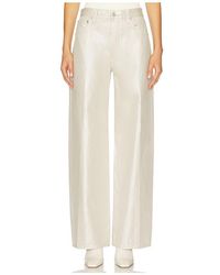 Pistola - Tate High Rise Bowed Wide Jeans - Lyst