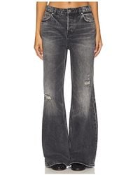 GRLFRND - Jade Low Rise Relaxed Flare Jeans - Lyst