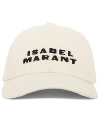 Isabel Marant - Tyron Logo Canvas Hat - Lyst
