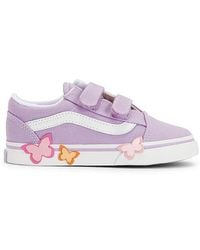 Vans - Toddler Old Skool V Butterfly - Lyst