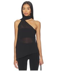 superdown - Gabriette Choker Top En Color Negro Talla (También En Xs, Xxs, S, M, Xl) - Lyst