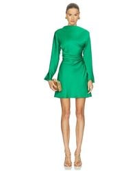 Jonathan Simkhai - Harpor Long Sleeve Mini Dress - Lyst