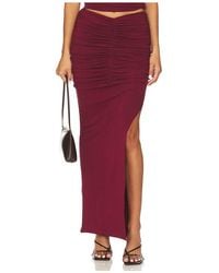 Line & Dot - Mazzy Knit Skirt - Lyst