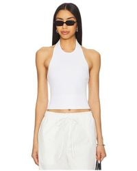 Elodie the Label - Effie Halter Knit Tank Top - Lyst