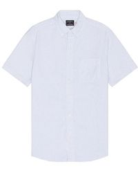 Faherty - Short Sleeve Supima Oxford Shirt - Lyst