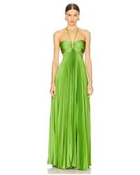 A.L.C. - Vestido Moira En Color Verde Talla (También En 2, 6) - Lyst