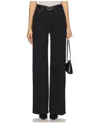 RE/DONE - High-Rise-Jeans Mit Weitem Bein 70S - Lyst