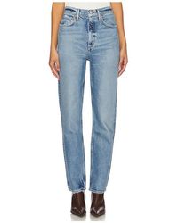 Agolde - High Rise Stovepipe Jeans - Lyst