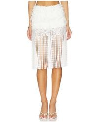 Kim Shui - Fringe Skirt - Lyst