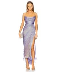 Maria Lucia Hohan - Vestido Midi Regina En Color Morado Talla (También En 36/4, 38/6) - Lyst