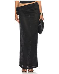 Lioness - Falda Soul Mate Maxi En Color Negro Talla (También En M, S, Xl, Xs, Xxl, Xxs) - Lyst