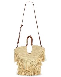 Zimmermann - Goldentime Small Fringe Tote - Lyst