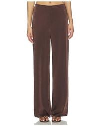 Bardot - Devin Mid Rise Satin Pant - Lyst