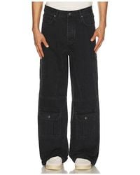 Off-White c/o Virgil Abloh - Half Arrow Cargo Slouchy Jeans - Lyst