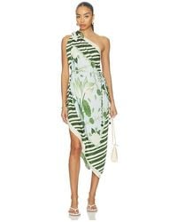 VERANDAH - Multiway Scarf Blouse Dress - Lyst