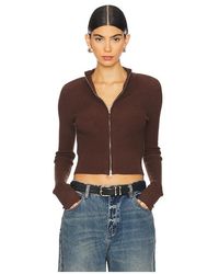 Lovers + Friends - Roxana Zip Sweater - Lyst