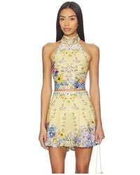 CAMILLA - Halter Tie Back Top - Lyst