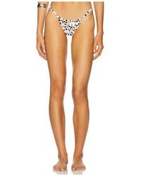 Indah - Magnolia Skimpy Printed Fixed Bikini Bottom - Lyst
