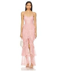 MAJORELLE - Zelda Fitz Gown - Lyst