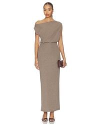 superdown - Vestido Cecilia En Color Gris Talla (También En M, S, Xl, Xs, Xxs) - Lyst