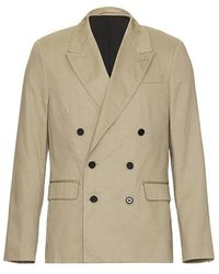 AllSaints - Newton Blazer En Color Gris Talla En - Lyst